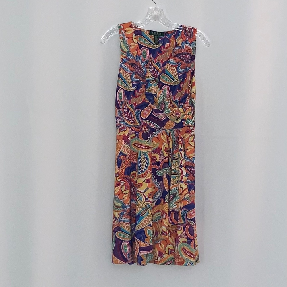 Lauren Petite Sleeveless Dress